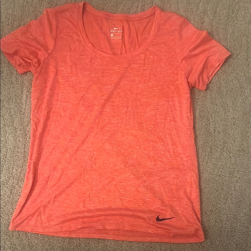 Nike Women's Bright Orange Short Sleeve Tee